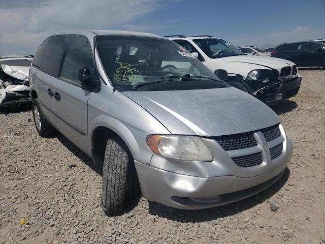 DODGE CARAVAN SE 2003 with VIN 1D4GP25313B192744 - Photo from auction