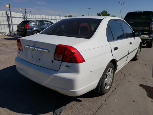 Photo 4 from auction – 2001 HONDA CIVIC DX with VIN 2HGES15241H561803