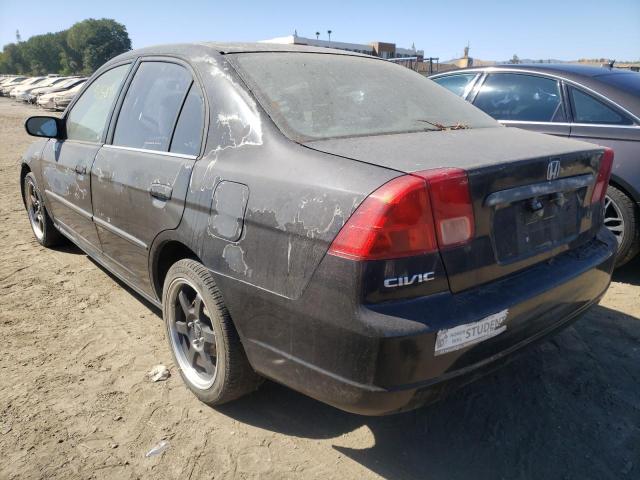 Photo 3 from auction – 2002 HONDA CIVIC LX with VIN 2HGES16502H573733