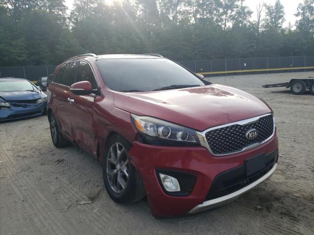 KIA SORENTO SX 2016 with VIN 5XYPKDA57GG032054 - Photo from auction