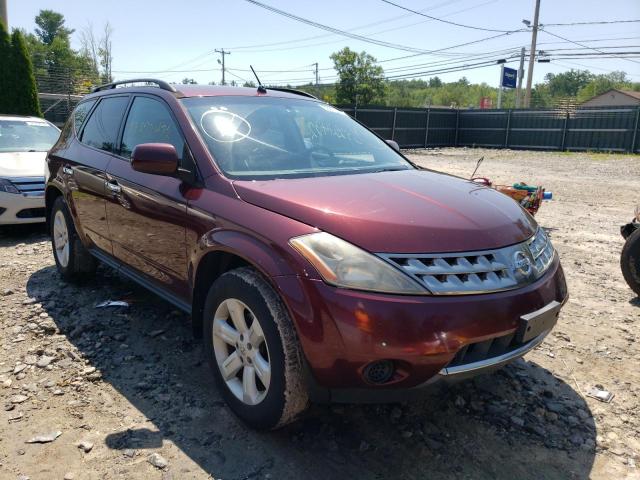 Photo 1 from auction – 2007 NISSAN MURANO with VIN JN8AZ08W17W603974