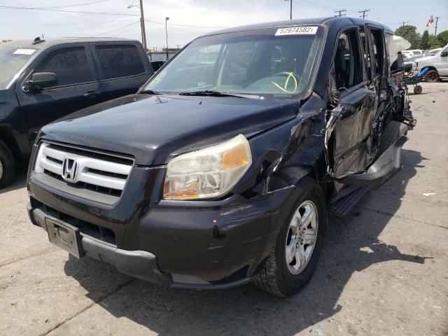 Photo 2 from auction – 2006 HONDA PILOT LX with VIN 5FNYF28146B041820