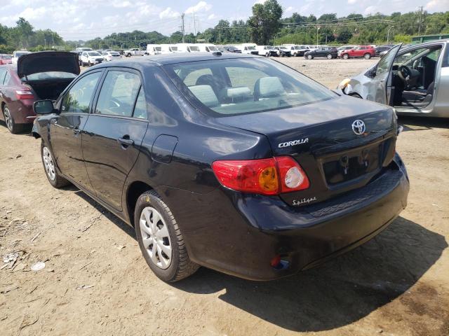 Photo 3 from auction – 2009 TOYOTA COROLLA BA with VIN 2T1BU40E69C168101