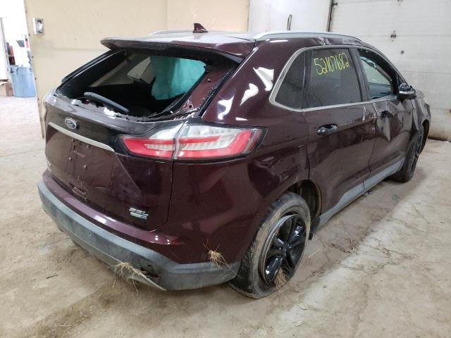 Photo 4 from auction – 2019 FORD EDGE SEL with VIN 2FMPK4J94KBB48713