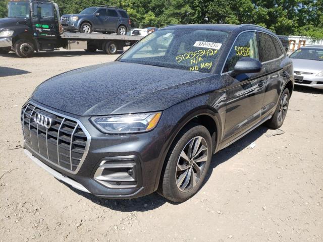 Photo 2 from auction – 2021 AUDI Q5 PREMIUM with VIN WA1BAAFYXM2052152