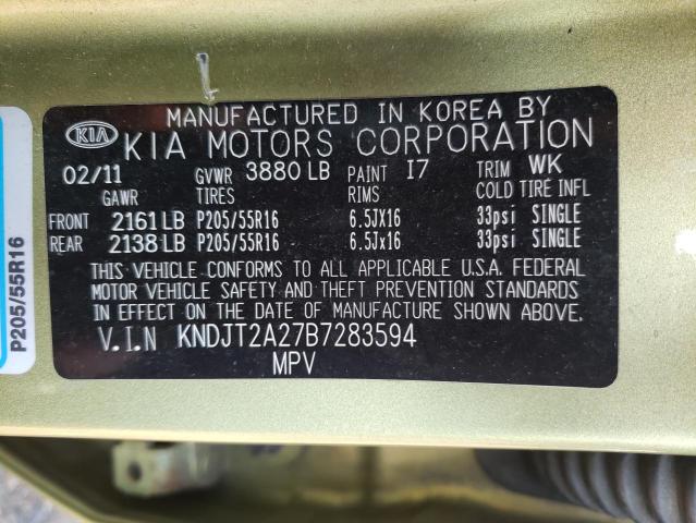 Photo 10 from auction – 2011 KIA SOUL + with VIN KNDJT2A27B7283594