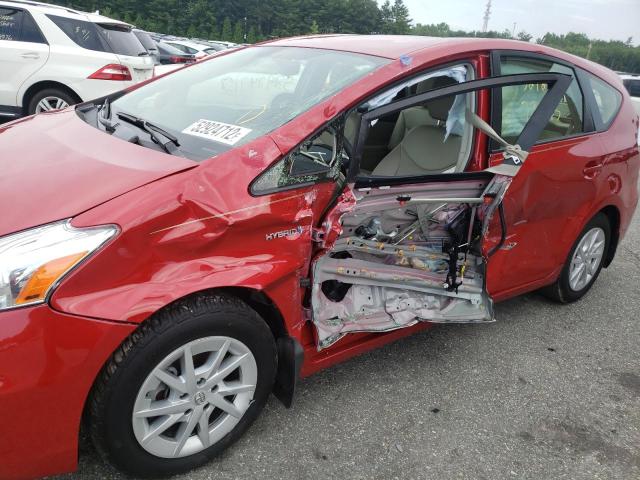 Photo 9 from auction – 2013 TOYOTA PRIUS V with VIN JTDZN3EU8D3193086