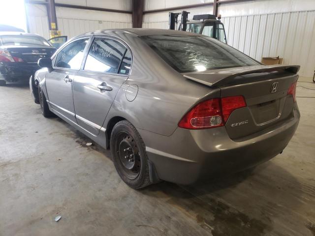 Photo 3 from auction – 2008 HONDA CIVIC LX with VIN 2HGFA16538H343930