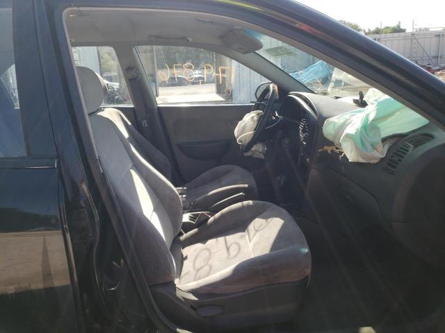 Photo 5 from auction – 2002 KIA SPECTRA GS with VIN KNAFB161125069583
