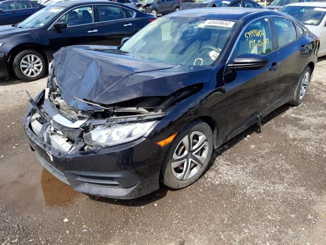 Photo 2 from auction – 2016 HONDA CIVIC LX with VIN 19XFC2F5XGE028700