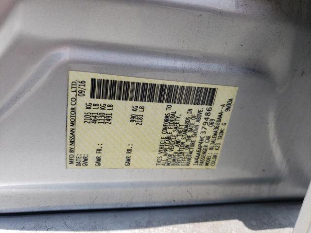 Photo 10 from auction – 2017 NISSAN MAXIMA 3.5 with VIN 1N4AA6AP4HC379486