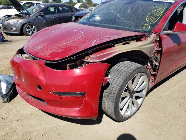 Photo 9 from auction – 2018 TESLA MODEL 3 with VIN 5YJ3E1EAXJF039168