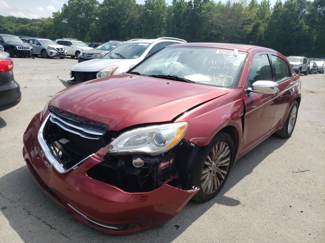 Photo 2 from auction – 2012 CHRYSLER 200 LIMITE with VIN 1C3CCBCG5CN254081