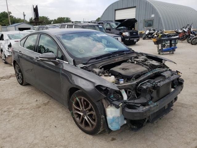 FORD FUSION SE 2017 with VIN 3FA6P0HD9HR338429 - Photo from auction