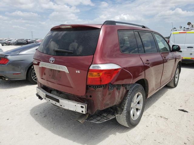 Photo 4 from auction – 2008 TOYOTA HIGHLANDER with VIN JTEDS41AX82034873