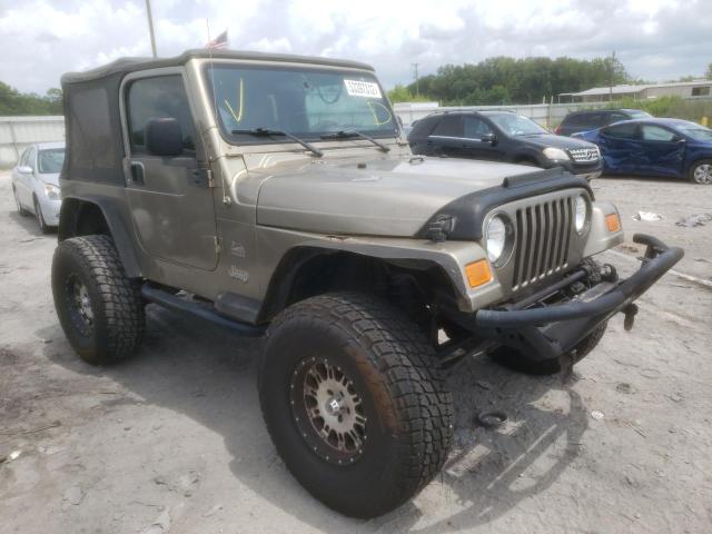 JEEP WRANGLER / 2003 with VIN 1J4FA59S73P365774 - Photo from auction