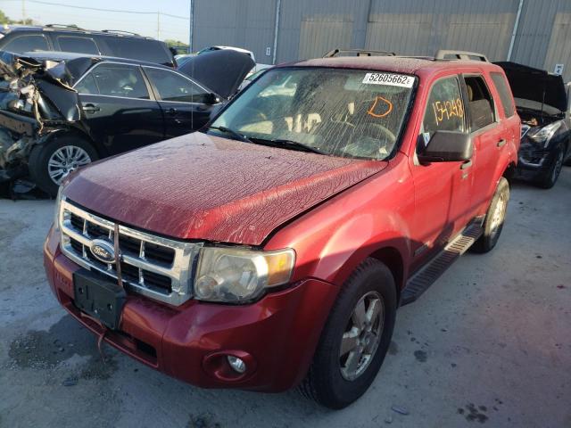Photo 2 from auction – 2008 FORD ESCAPE XLT with VIN 1FMCU93Z88KB35609