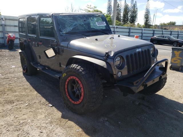 JEEP WRANGLER U 2017 with VIN 1C4BJWDG9HL609596 - Photo from auction
