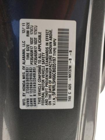 Photo 10 from auction – 2012 HONDA ODYSSEY EX with VIN 5FNRL5H66CB035197