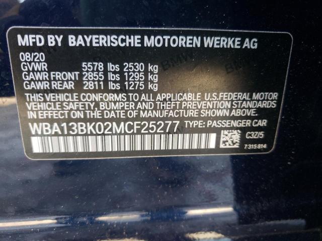 Foto 10 de la subasta – 2021 BMW M550XI con VIN WBA13BK02MCF25277