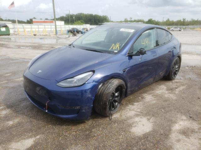Photo 2 from auction – 2022 TESLA MODEL Y with VIN 7SAYGDEFXNF445019