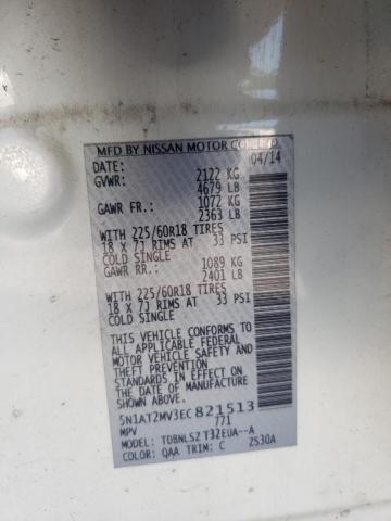 Photo 10 from auction – 2014 NISSAN ROGUE S with VIN 5N1AT2MV3EC821513