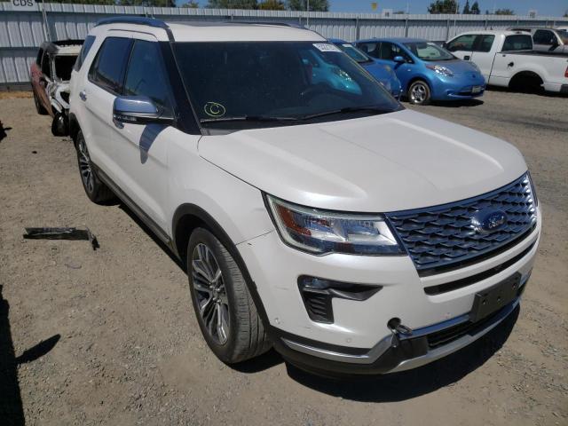 FORD EXPLORER P 2018 with VIN 1FM5K8HT6JGC73641 - Photo from auction