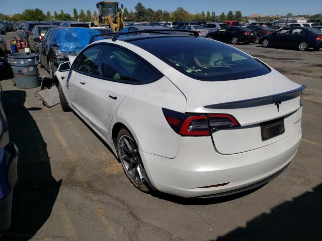 Photo 3 from auction – 2021 TESLA MODEL 3 with VIN 5YJ3E1EB5MF876200
