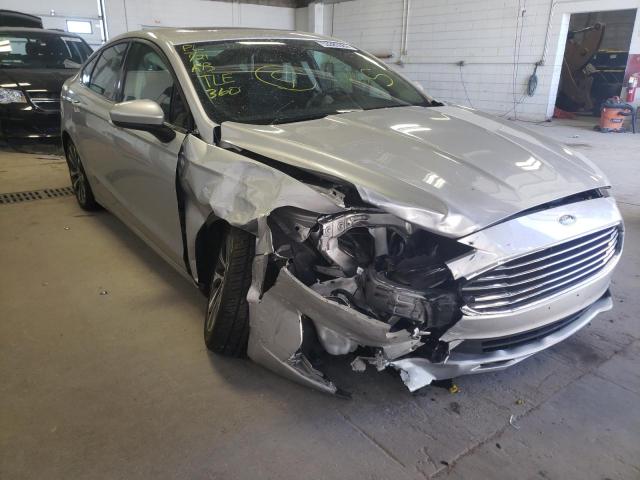 FORD FUSION SE 2019 with VIN 3FA6P0T90KR259581 - Photo from auction