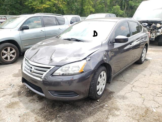Photo 2 from auction – 2014 NISSAN SENTRA S with VIN 1N4AB7AP0EN853095