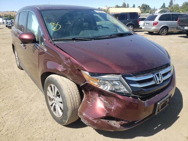 HONDA ODYSSEY EX 2017 with VIN 5FNRL5H68HB026556 - Photo from auction