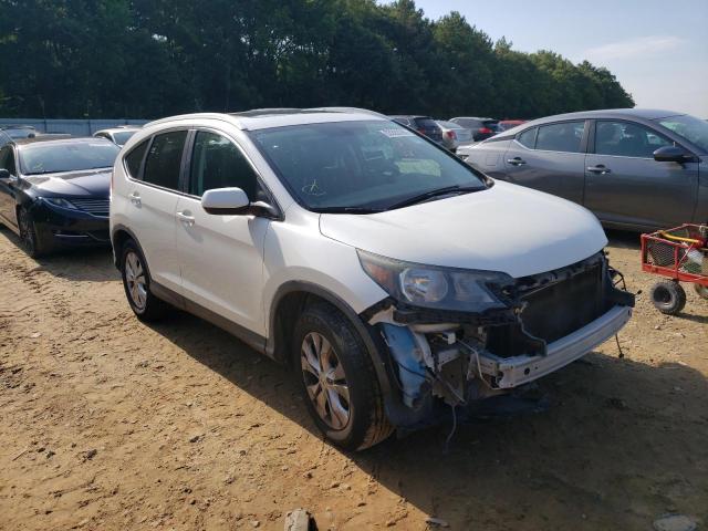 HONDA CR-V EXL 2014 with VIN 5J6RM4H75EL012536 - Photo from auction