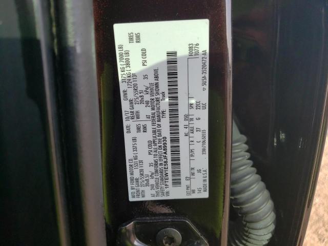 Photo 10 from auction – 2018 FORD F150 SUPER with VIN 1FTEW1E58JFA89930