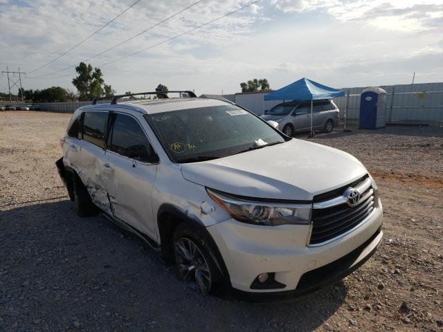 TOYOTA HIGHLANDER 2015 with VIN 5TDKKRFH0FS101811 - Photo from auction