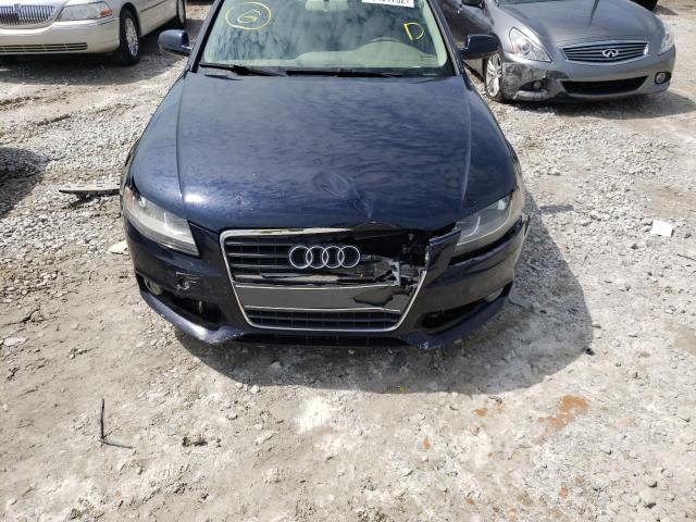 Photo 9 from auction – 2011 AUDI A4 PREMIUM with VIN WAUAFAFL7BN034840