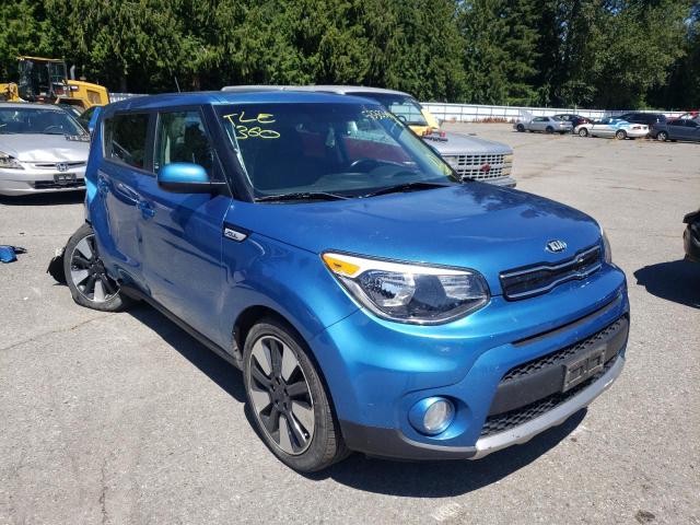KIA SOUL + 2018 with VIN KNDJP3A53J7597889 - Photo from auction