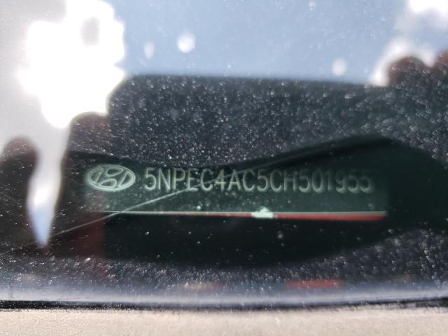 Photo 10 from auction – 2012 HYUNDAI SONATA SE with VIN 5NPEC4AC5CH501955