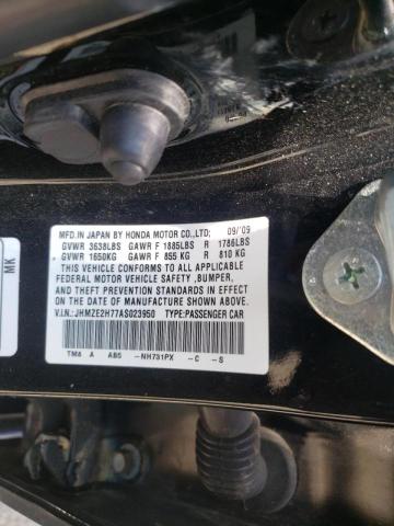Photo 10 from auction – 2010 HONDA INSIGHT EX with VIN JHMZE2H77AS023950