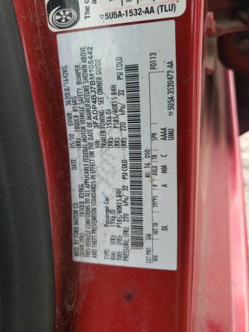 Photo 10 from auction – 2011 FORD FIESTA SE with VIN 3FADP4BJ7BM105442