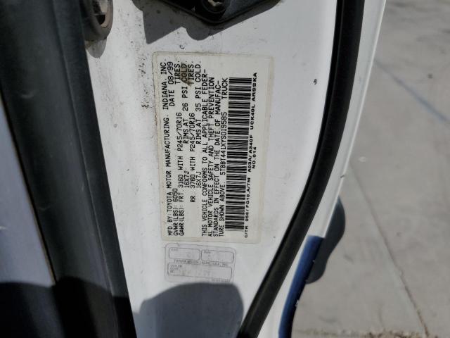 Photo 10 from auction – 2000 TOYOTA TUNDRA ACC with VIN 5TBBT441XYS019585