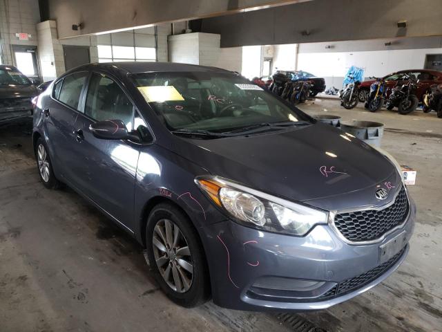 KIA FORTE LX 2015 with VIN KNAFX4A63F5270901 - Photo from auction