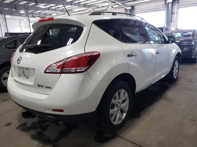 Photo 4 from auction – 2012 NISSAN MURANO S with VIN JN8AZ1MW7CW213435