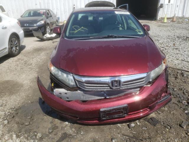 Photo 9 from auction – 2012 HONDA CIVIC EXL with VIN 19XFB2F94CE320018