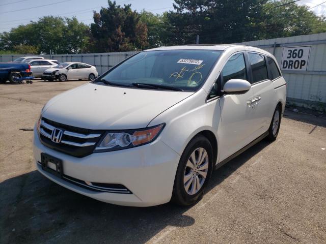 Photo 2 from auction – 2016 HONDA ODYSSEY EX with VIN 5FNRL5H66GB091758