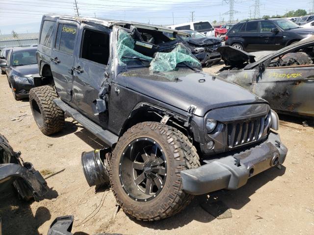 JEEP WRANGLER U 2017 with VIN 1C4BJWEGXHL553246 - Photo from auction