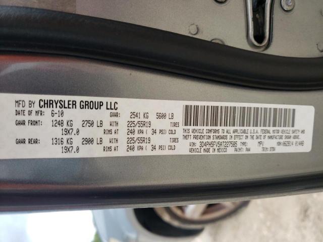 Foto 10 de la subasta – 2010 DODGE JOURNEY SX con VIN 3D4PH5FV5AT227585