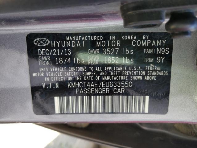 Photo 10 from auction – 2014 HYUNDAI ACCENT GLS with VIN KMHCT4AE7EU633550