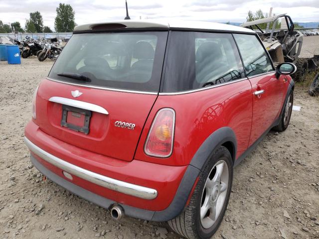 Photo 4 from auction – 2004 MINI COOPER with VIN WMWRC33494TC52333