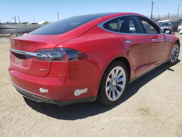 Photo 4 from auction – 2016 TESLA MODEL S with VIN 5YJSA1E23GF132039