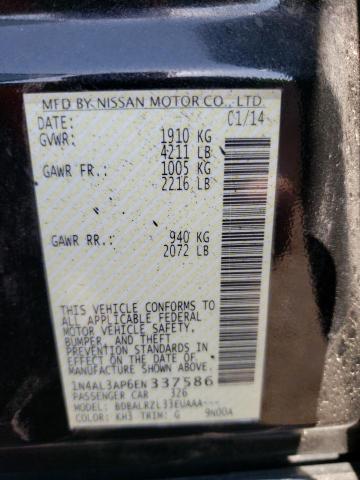 Photo 10 from auction – 2014 NISSAN ALTIMA 2.5 with VIN 1N4AL3AP6EN337586